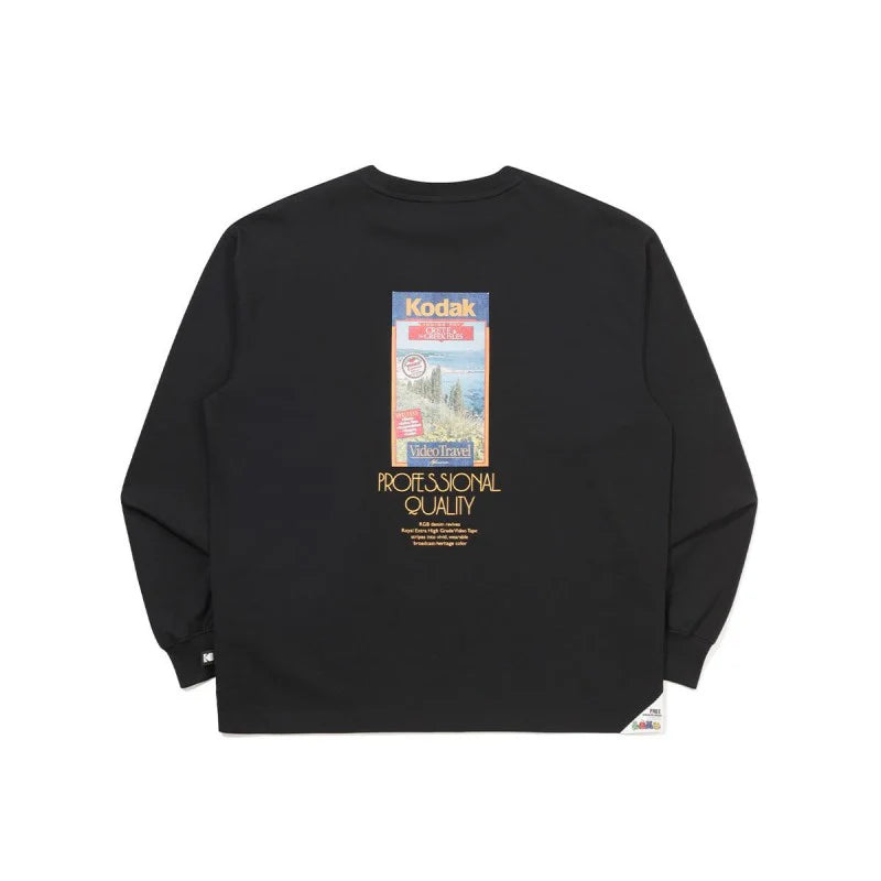 RGB エアロクールロングスリーブTシャツ【ブラック】