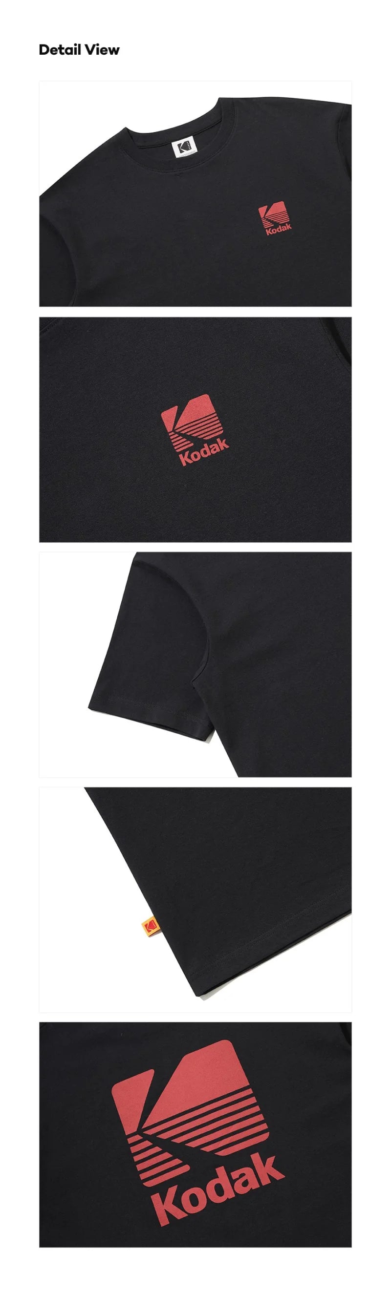 ビックロゴ半袖Tシャツ【ブラック】