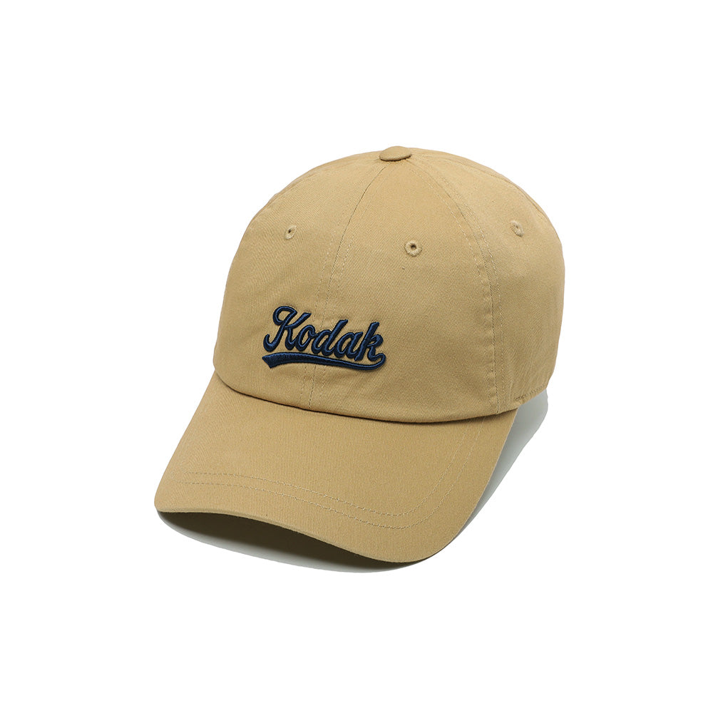 レタリング リラックス フィット ボールキャップ【ベージュ】