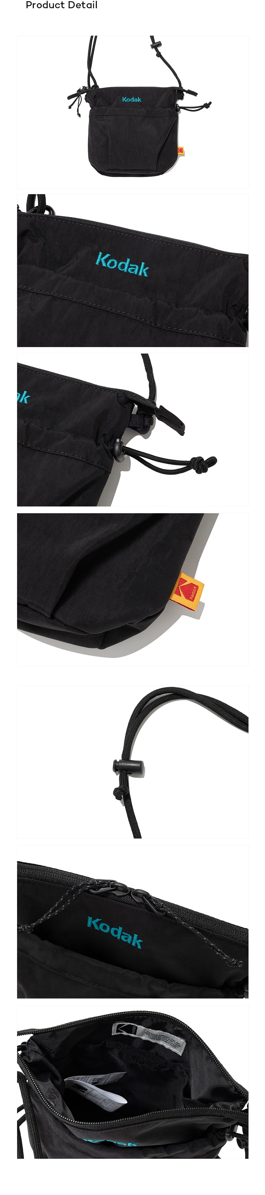 ハードストリングミニバッグ【ブラック】