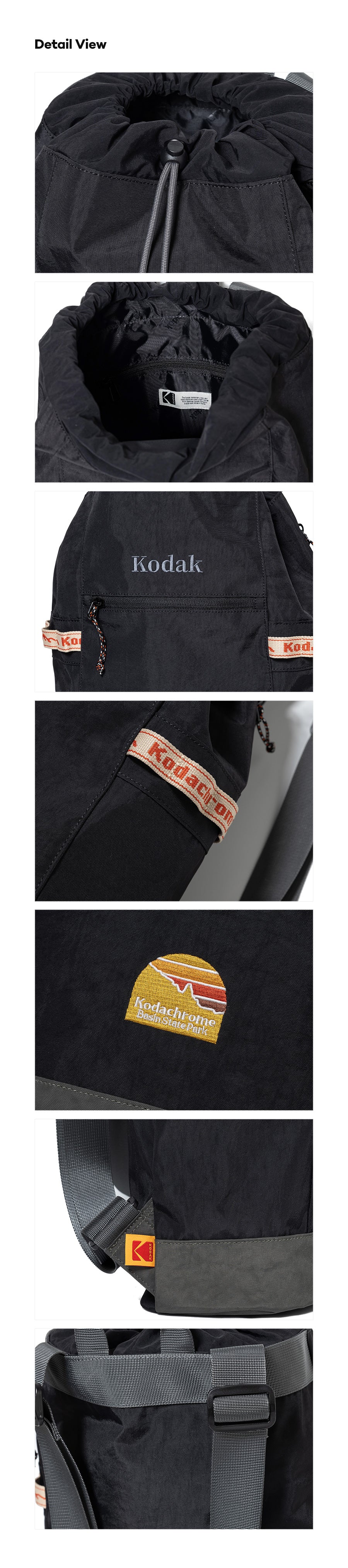 コダクロームバケットバックパック【カーキ】