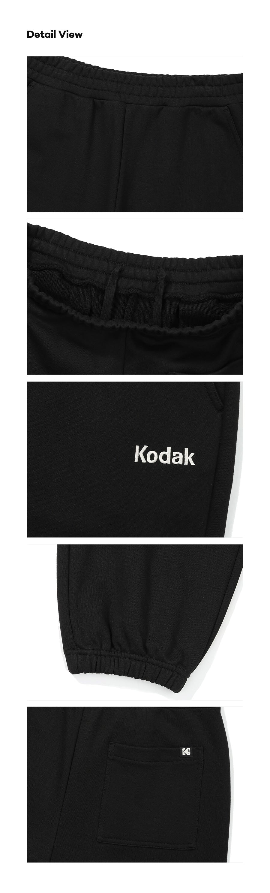 モノグラムジョガーパンツ【ホワイトメランジグレー】