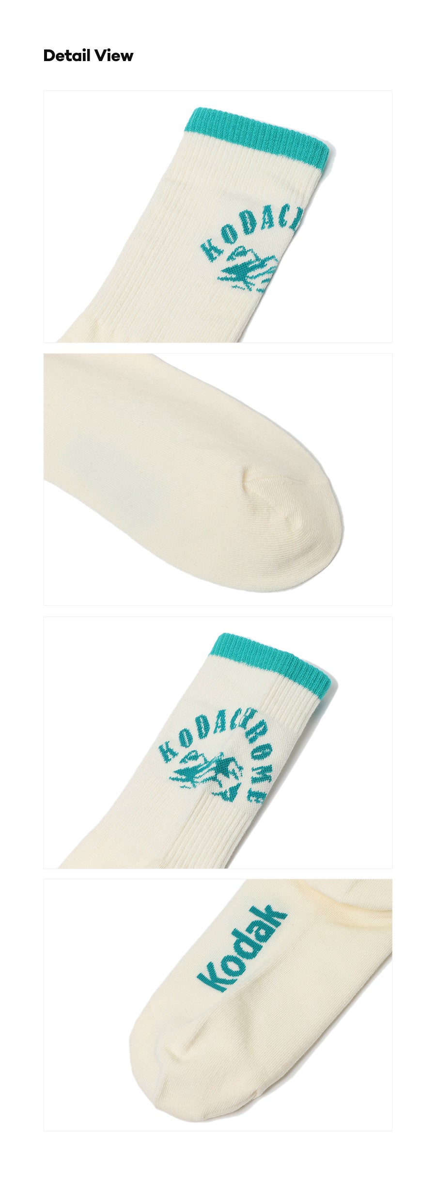 コダクロームロゴソックス【レッド】