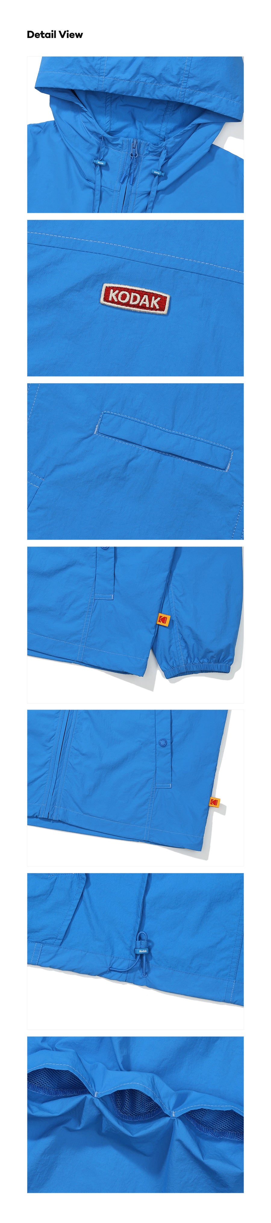 アイスポップフーデッドロングスリーブジャケット【ミント】