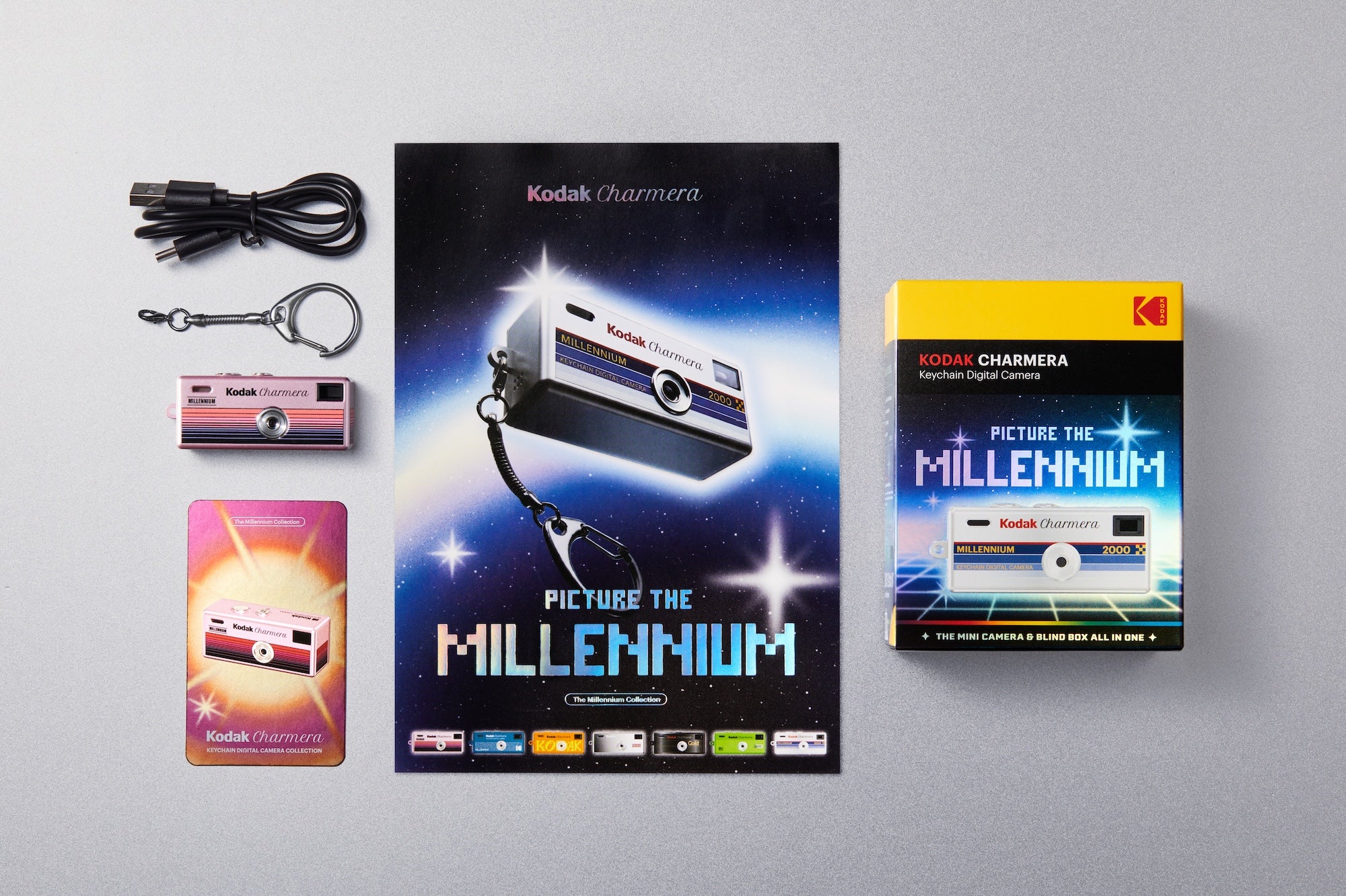 KODAK CHARMERA MILLENNIUM キーチェーン デジタルカメラ【シングルパック】
