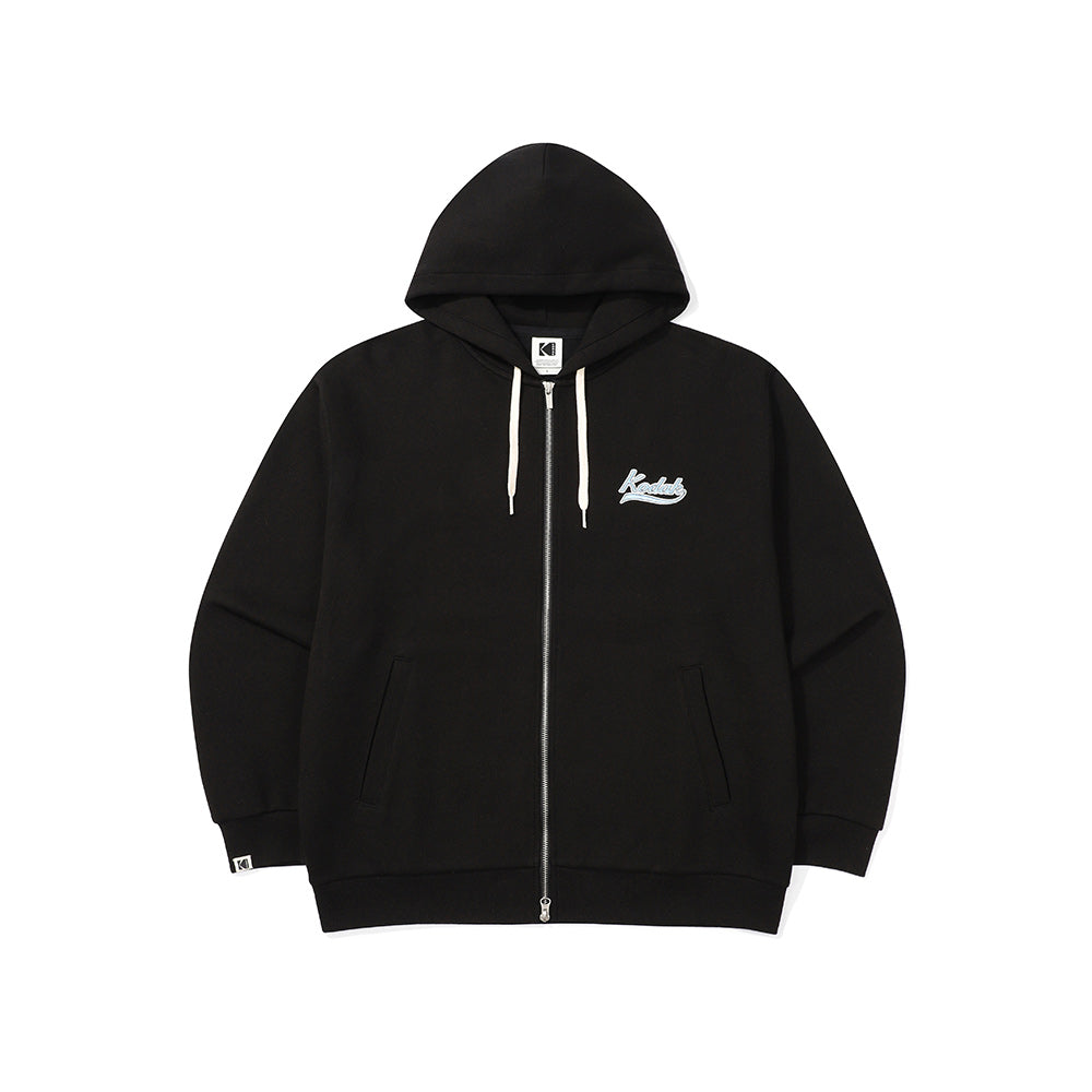 ビッグロゴフードジップトップ【ブラック】