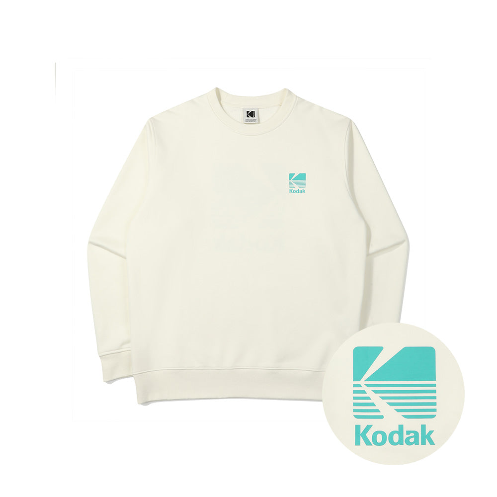 エッセンシャルロゴスウェット【アイボリー】