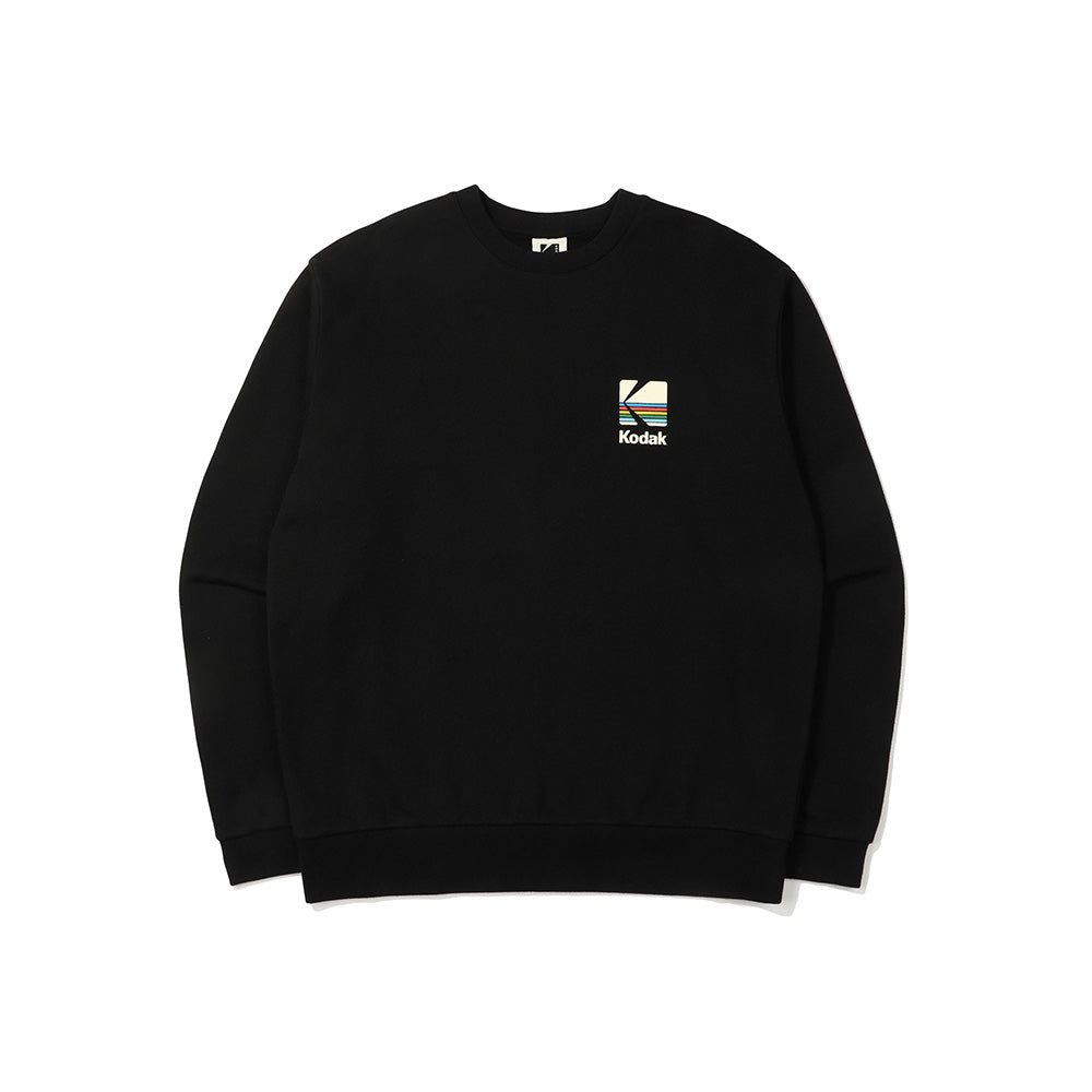 レインボービッグロゴスウェット【ブラック】