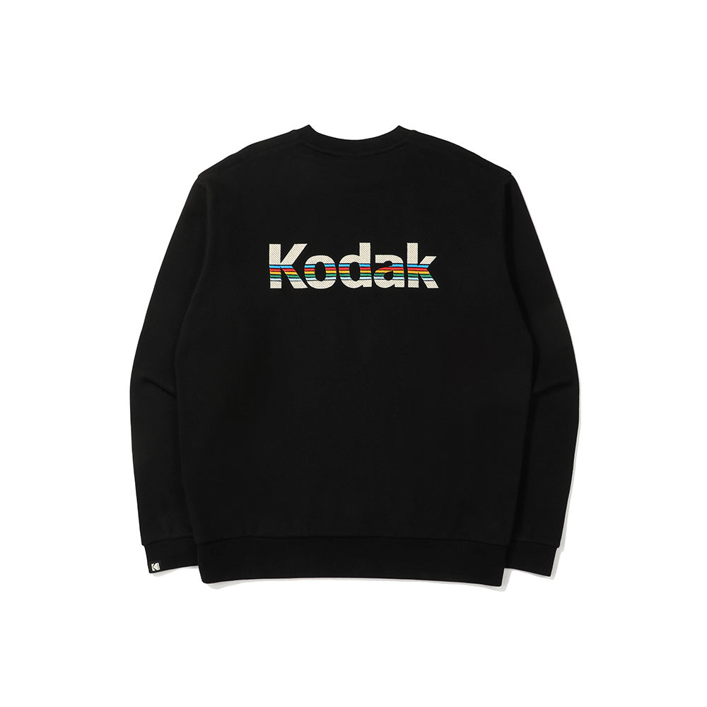 レインボービッグロゴスウェット【ブラック】