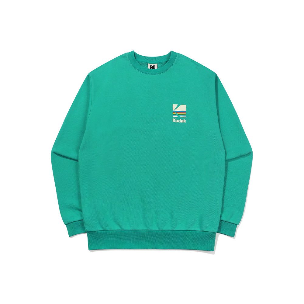 レインボービッグロゴスウェット【グリーン】