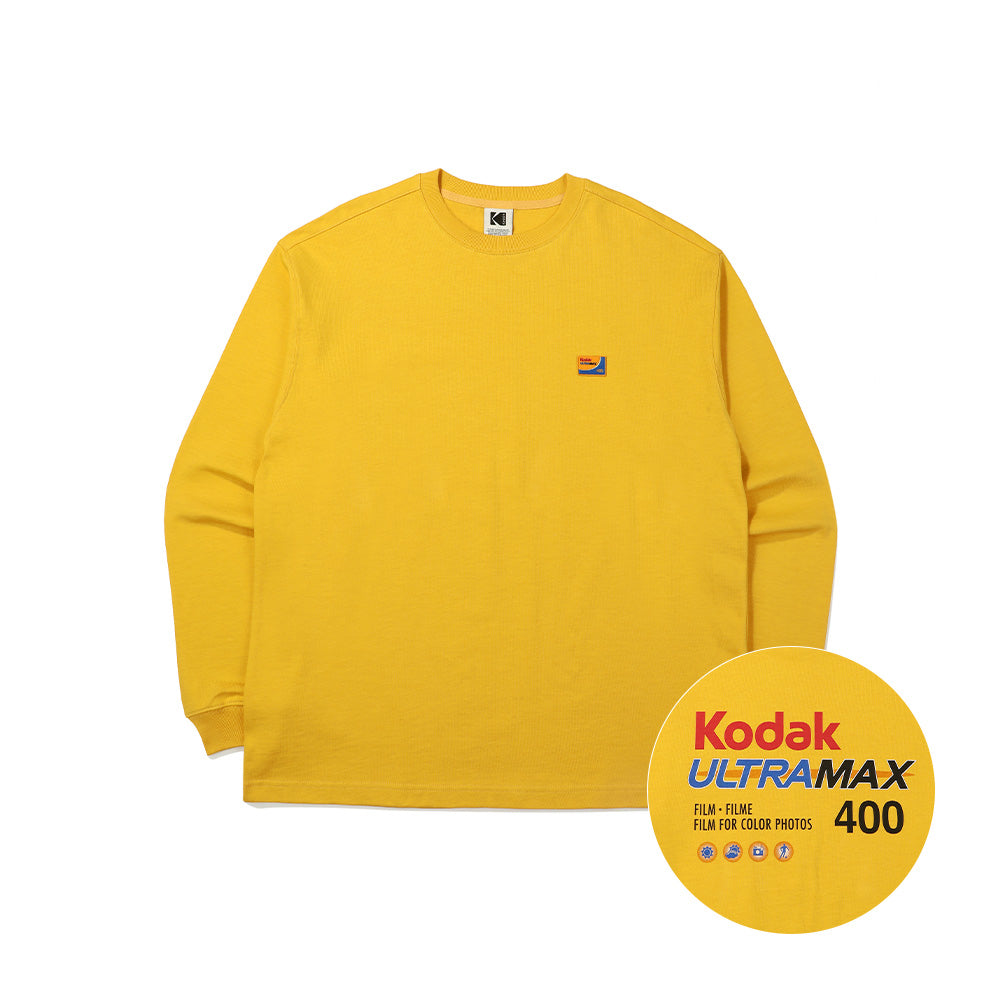 フィルムグラフィックロングスリーブTシャツ【ブラック】