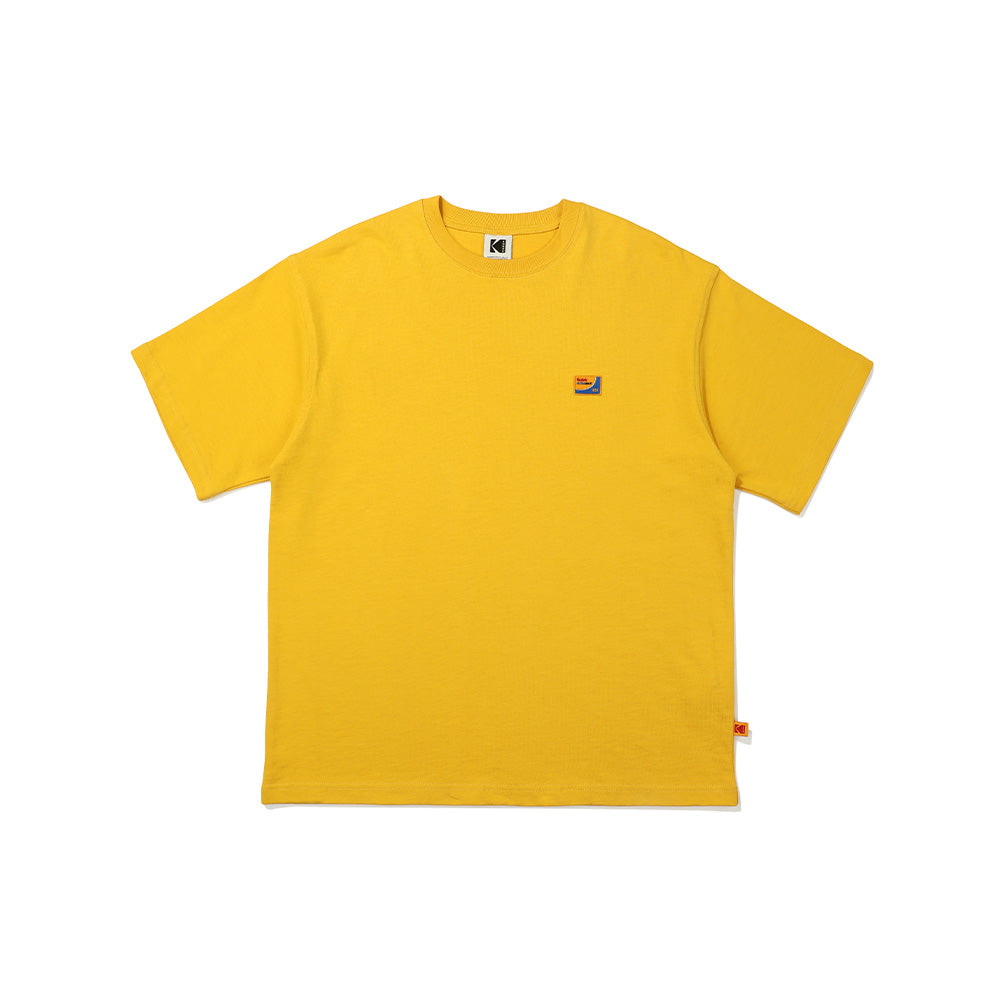 フィルムグラフィックセミオーバーフィットショートTシャツ【ホワイト】