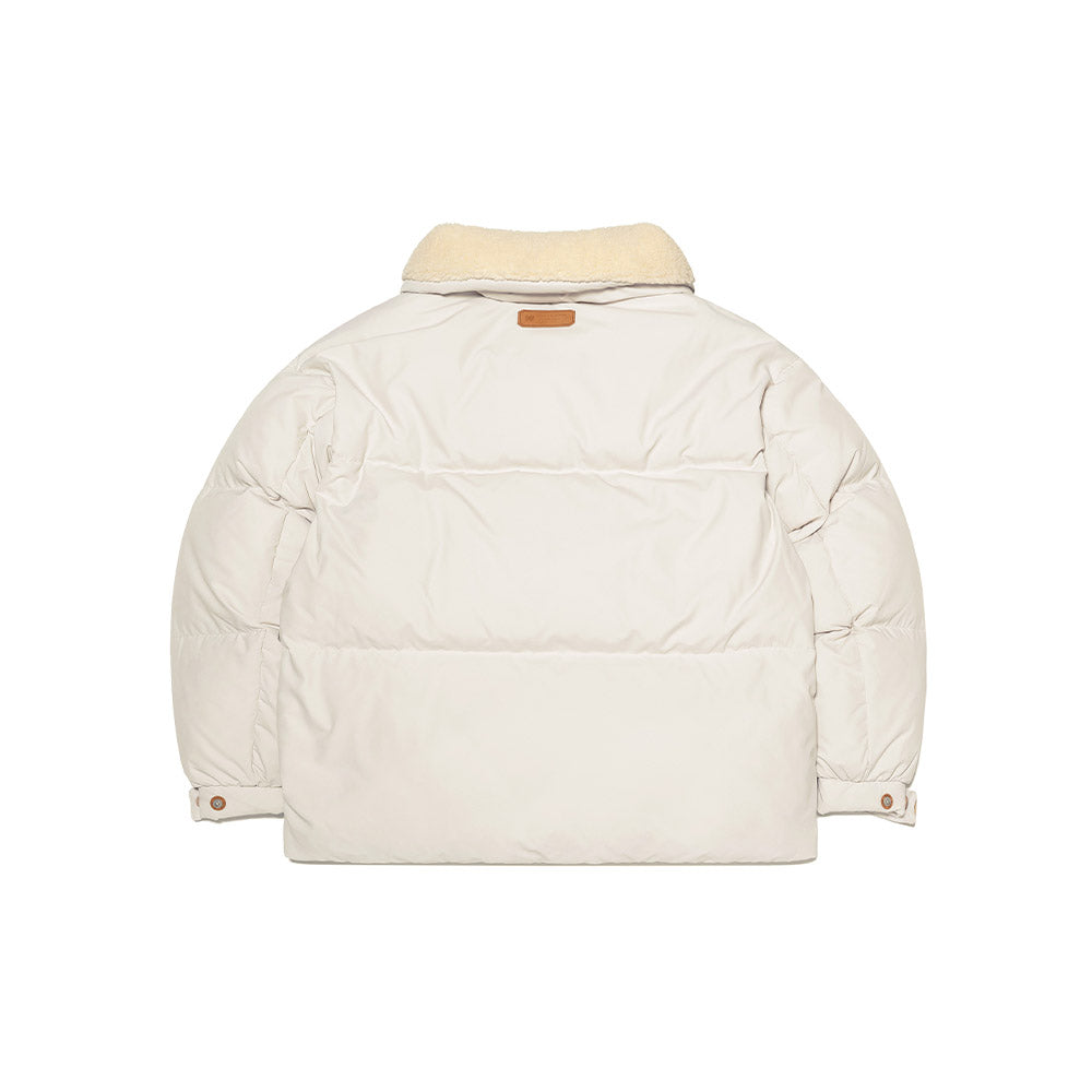 (Women)ブラウニーショートダウン ジャケット【アイボリー】