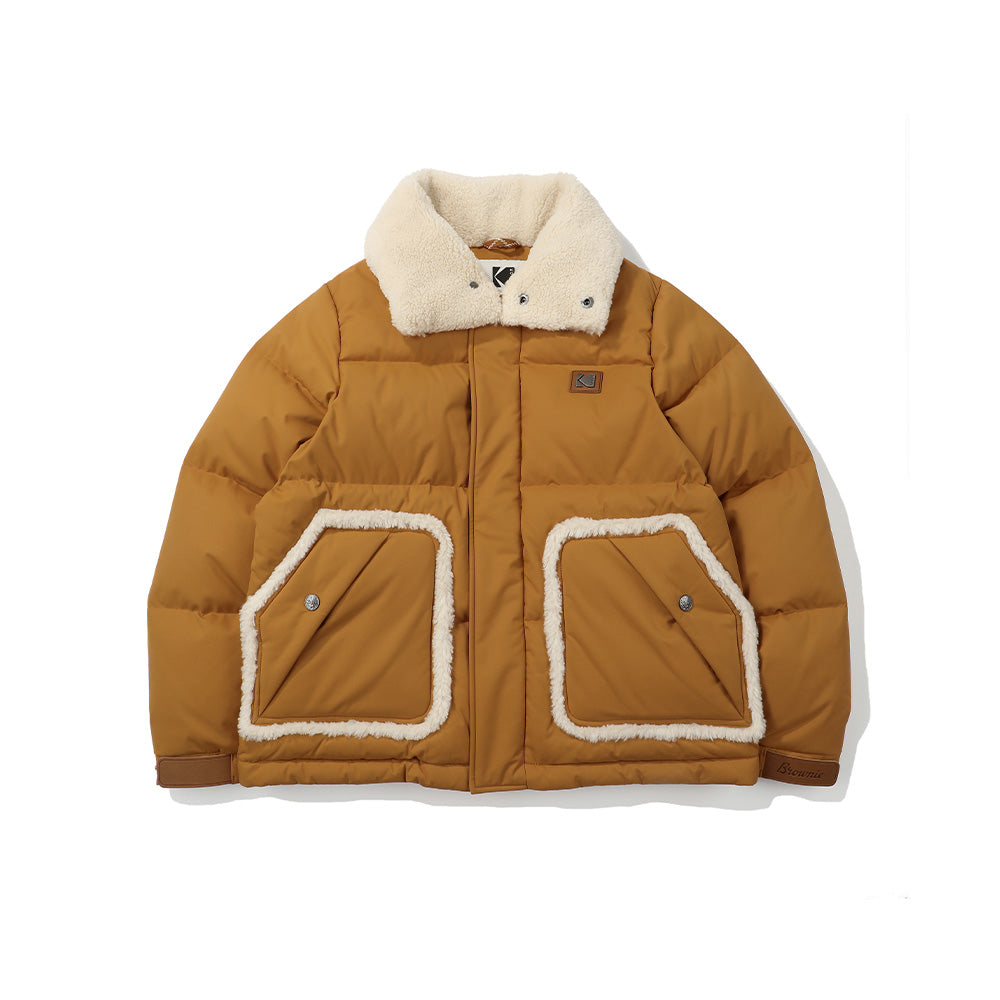 ブラウニークラシックダウンジャケット【マスタード】