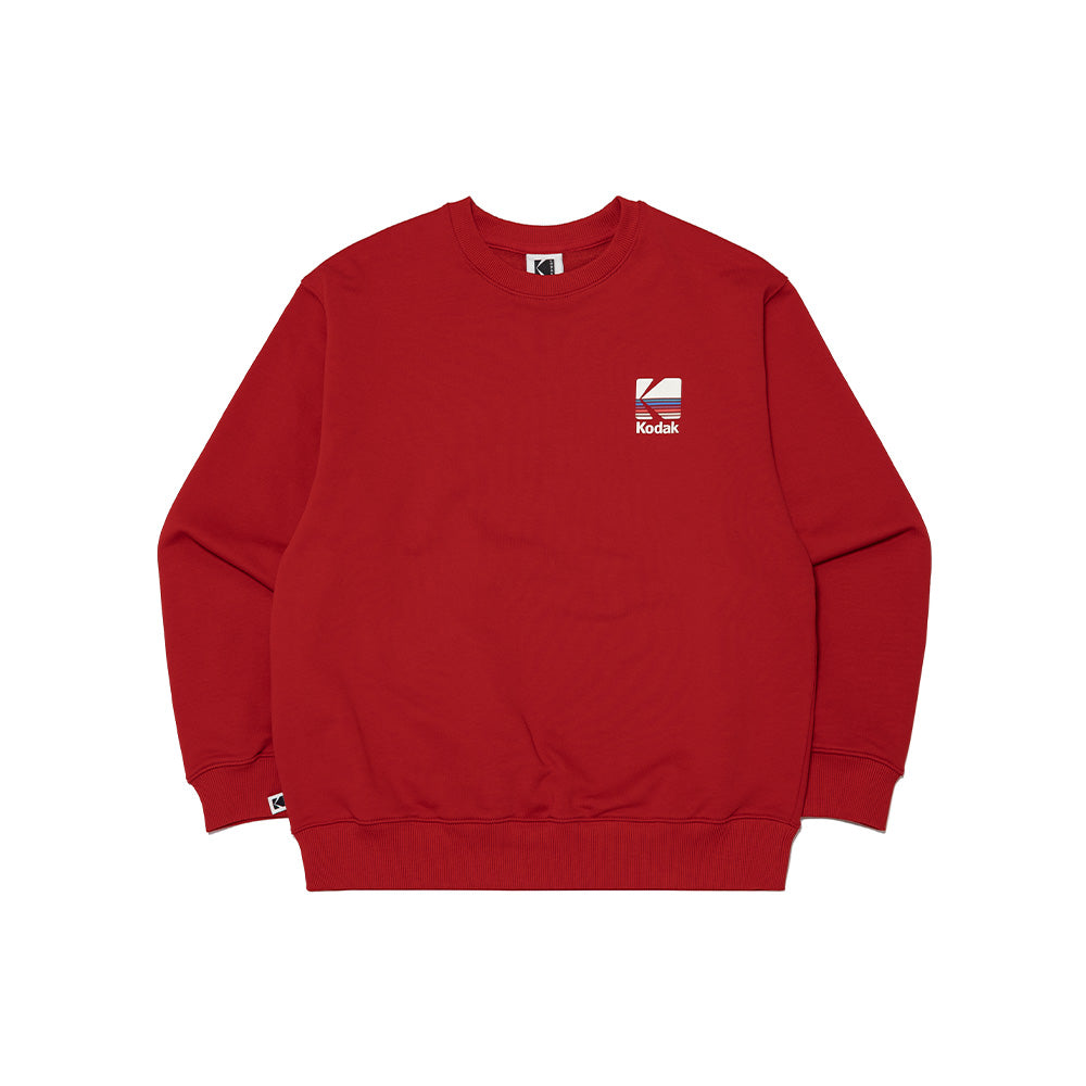 レインボービッグロゴスウェット【レッド】