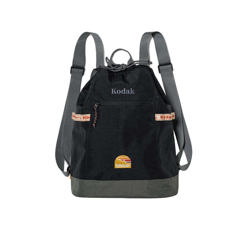 KODAK Bucket Backpack/コダック リュック コダクロームバケットバックパック【ブラック】