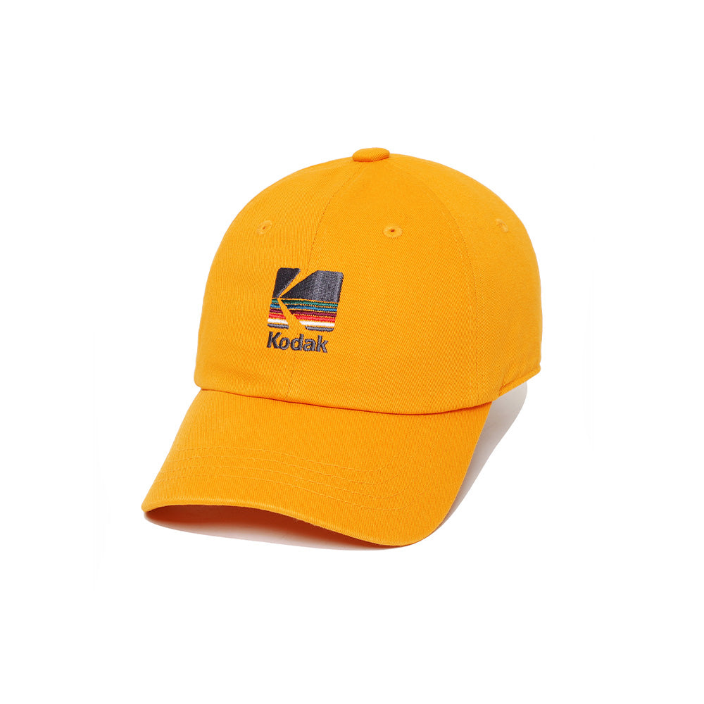 レインボーエンブロイダリーボールキャップ【イエロー】