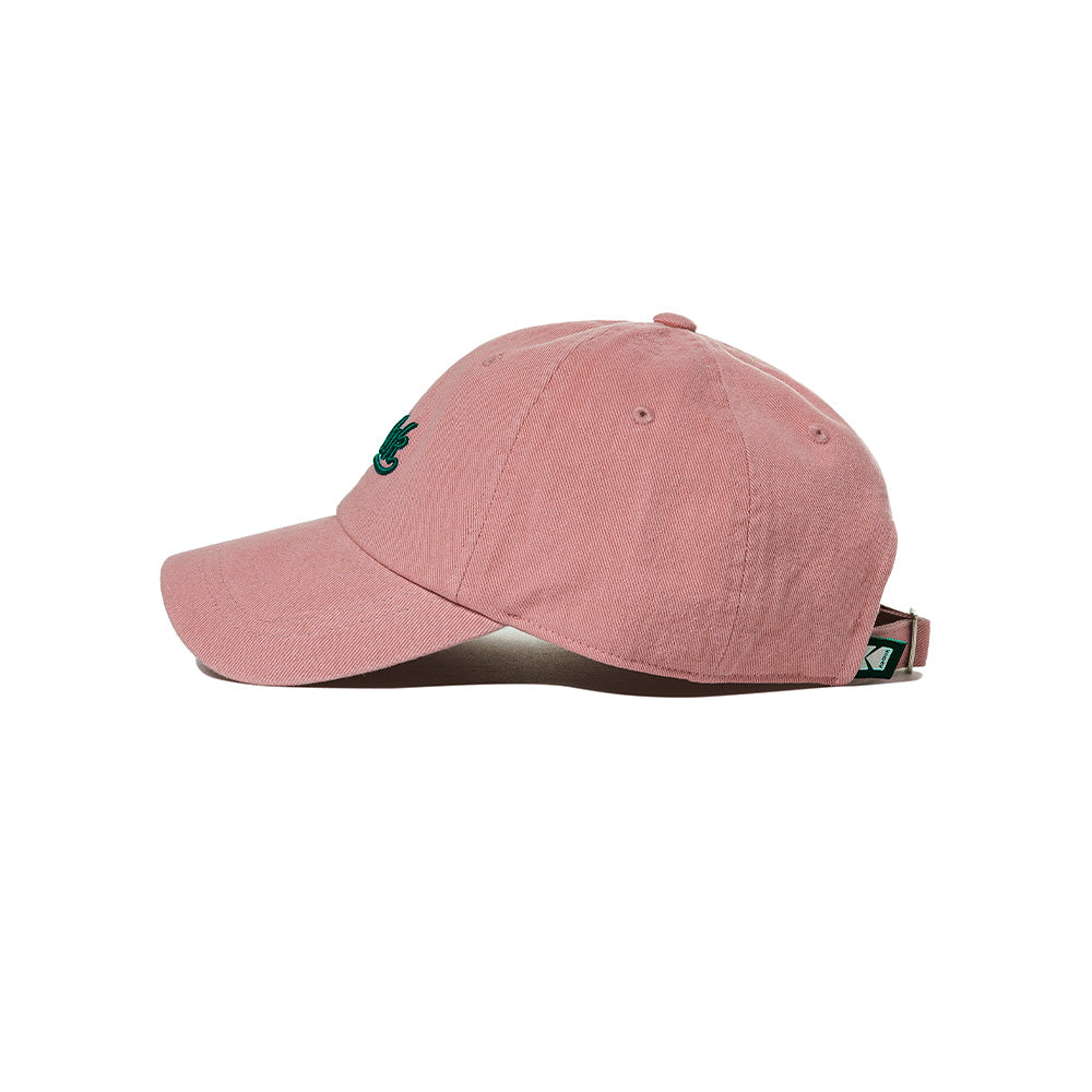 レタリング リラックス フィット ボールキャップ【ピンク】
