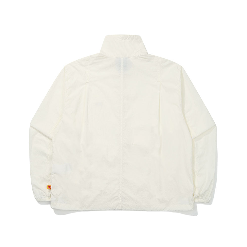 (Women)アイスポップクロップドスタンドネックジャケット【アイボリー】