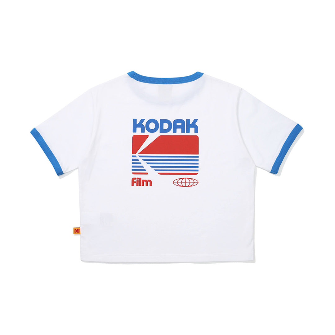 (Women) アイスポップグラフィック半袖Tシャツ【ホワイト】