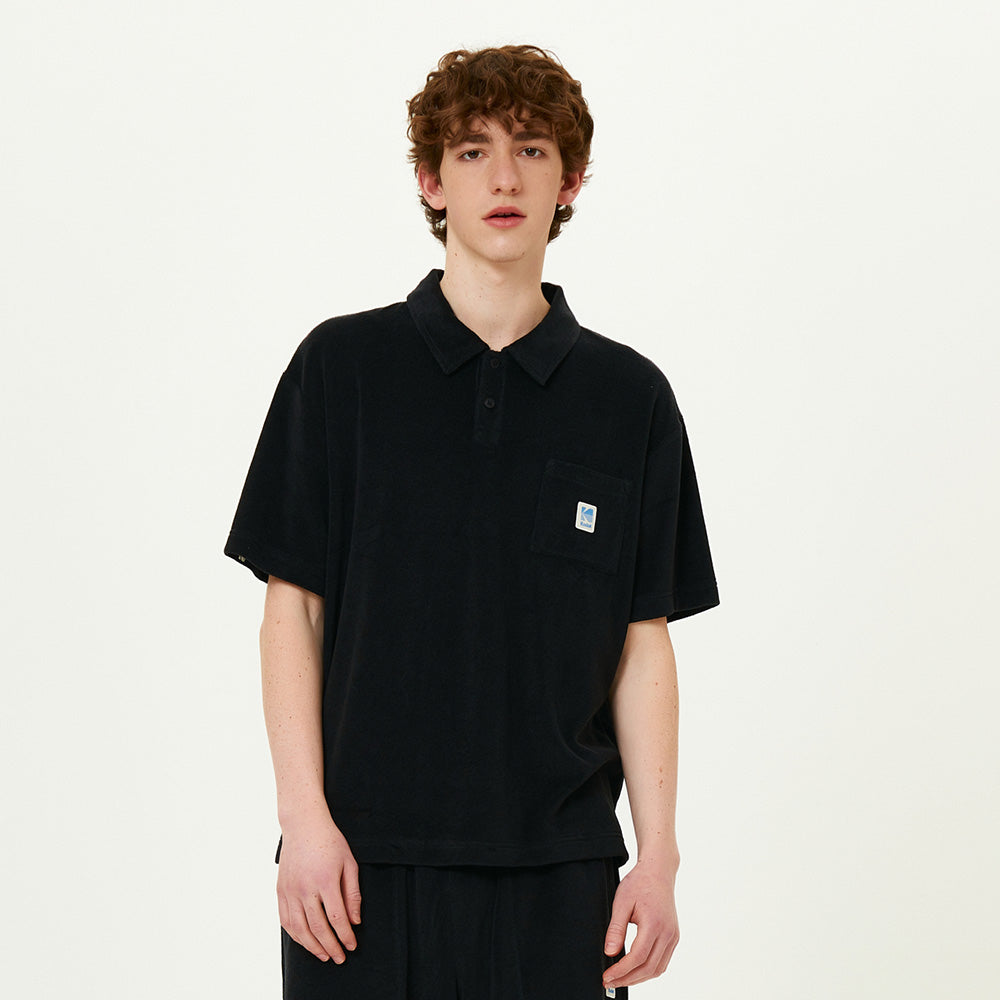 テリーポロシャツ【ミントグリーン】