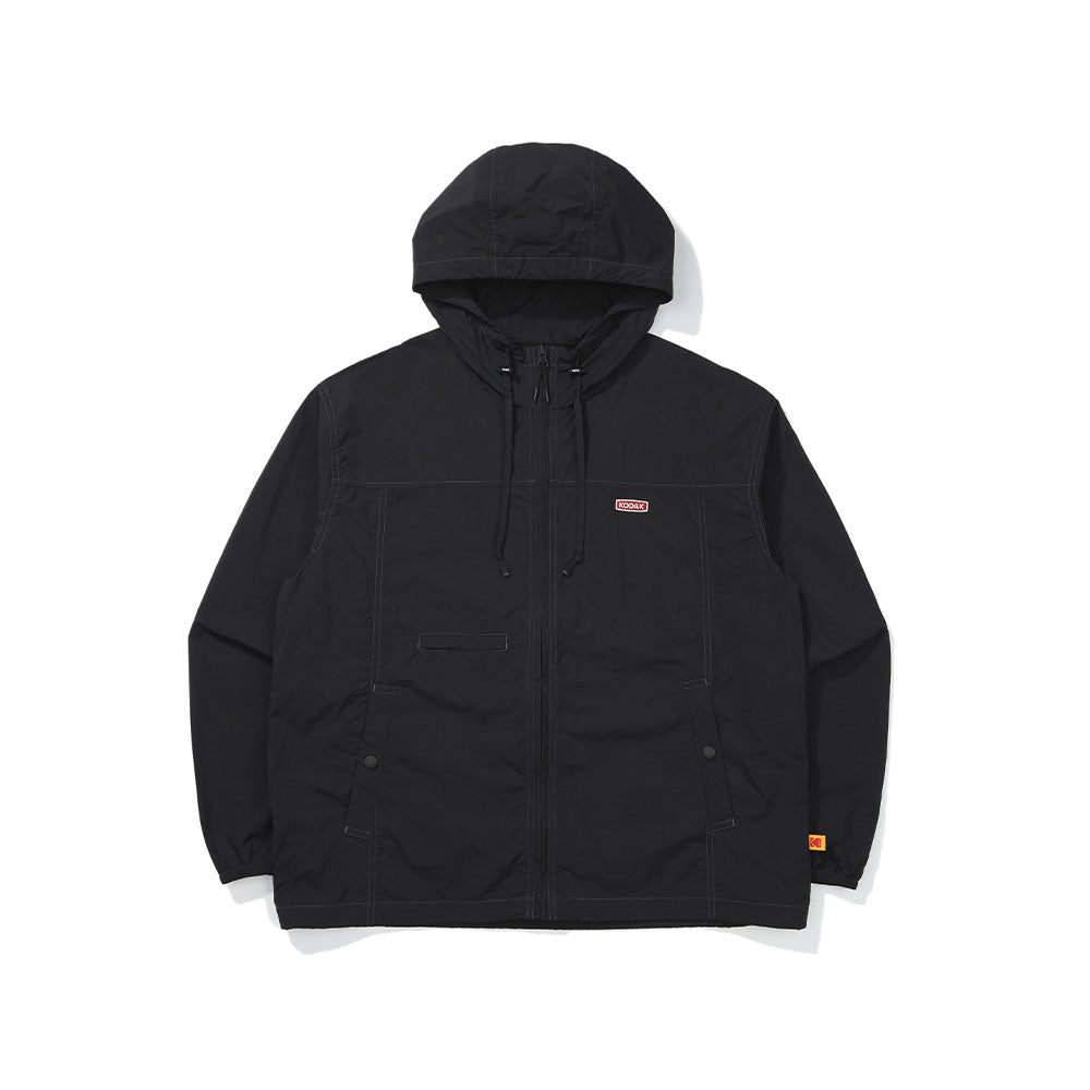 アイスポップフーデッドロングスリーブジャケット【ブラック】