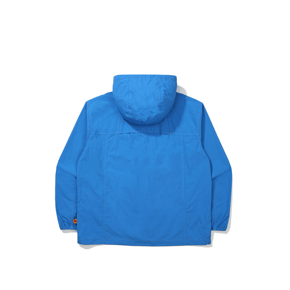 アイスポップフーデッドロングスリーブジャケット【ブルー】