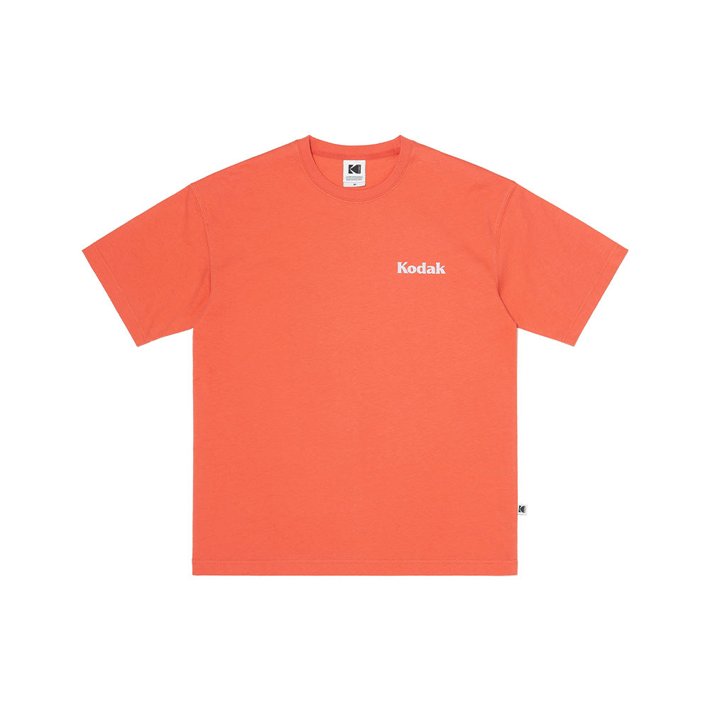 シーナリー グラフィック ショートスリーブ Tシャツ【レッド】