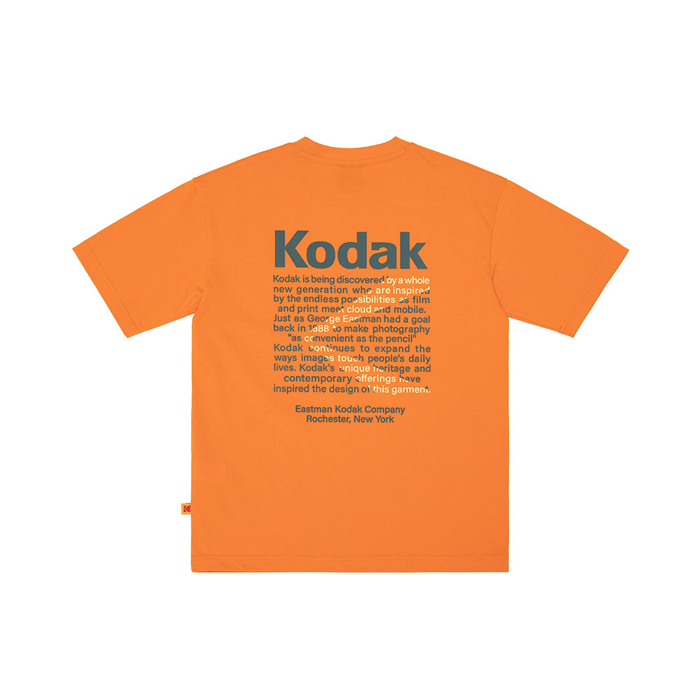 ケイグラフィックTシャツ【オレンジ】