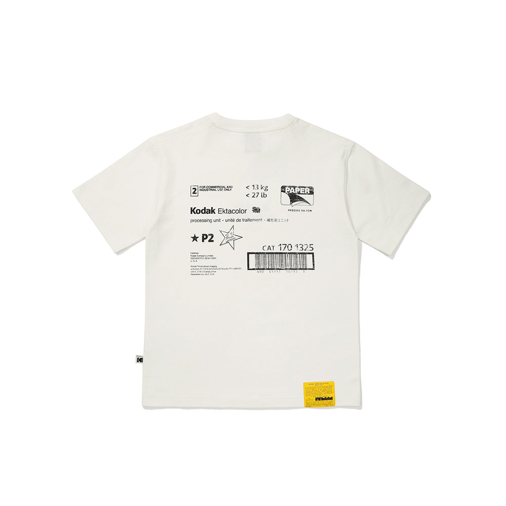 メーラーグラフィックTシャツ【ホワイト】