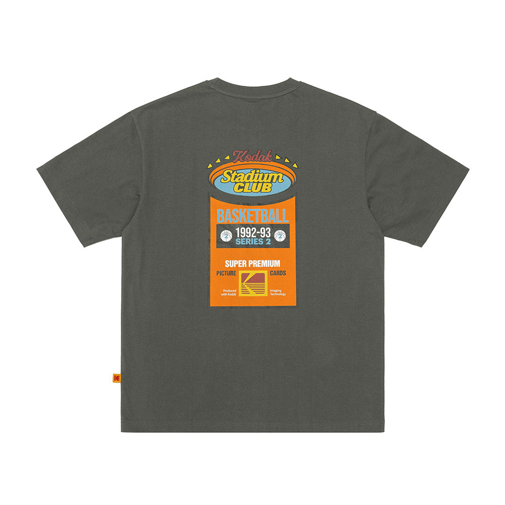 スタジアムグラフィックTシャツ【チャコール】