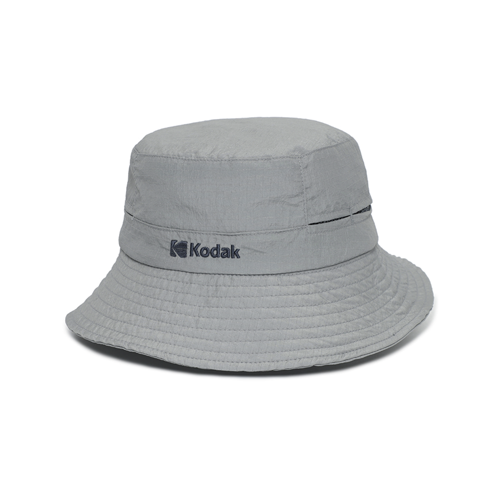 リップストップバケットハット【ライトグレー】