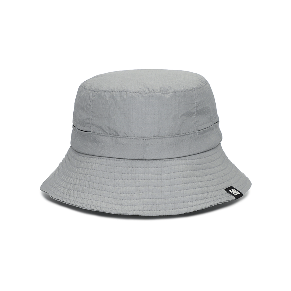 リップストップバケットハット【ライトグレー】