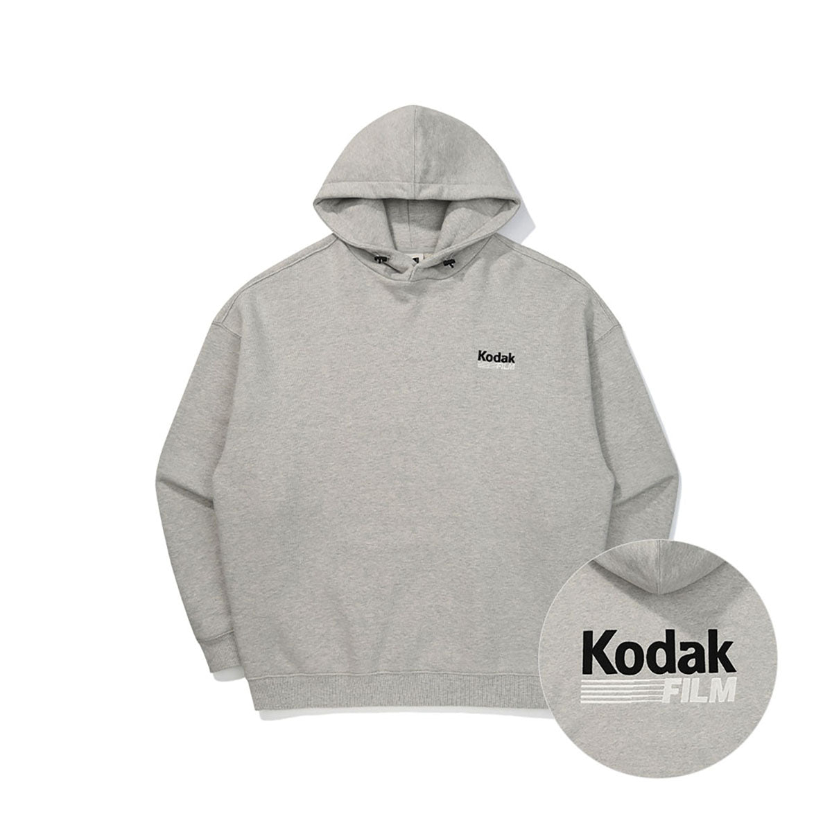 エバーループビッグロゴフィーディ【メランジグレー】