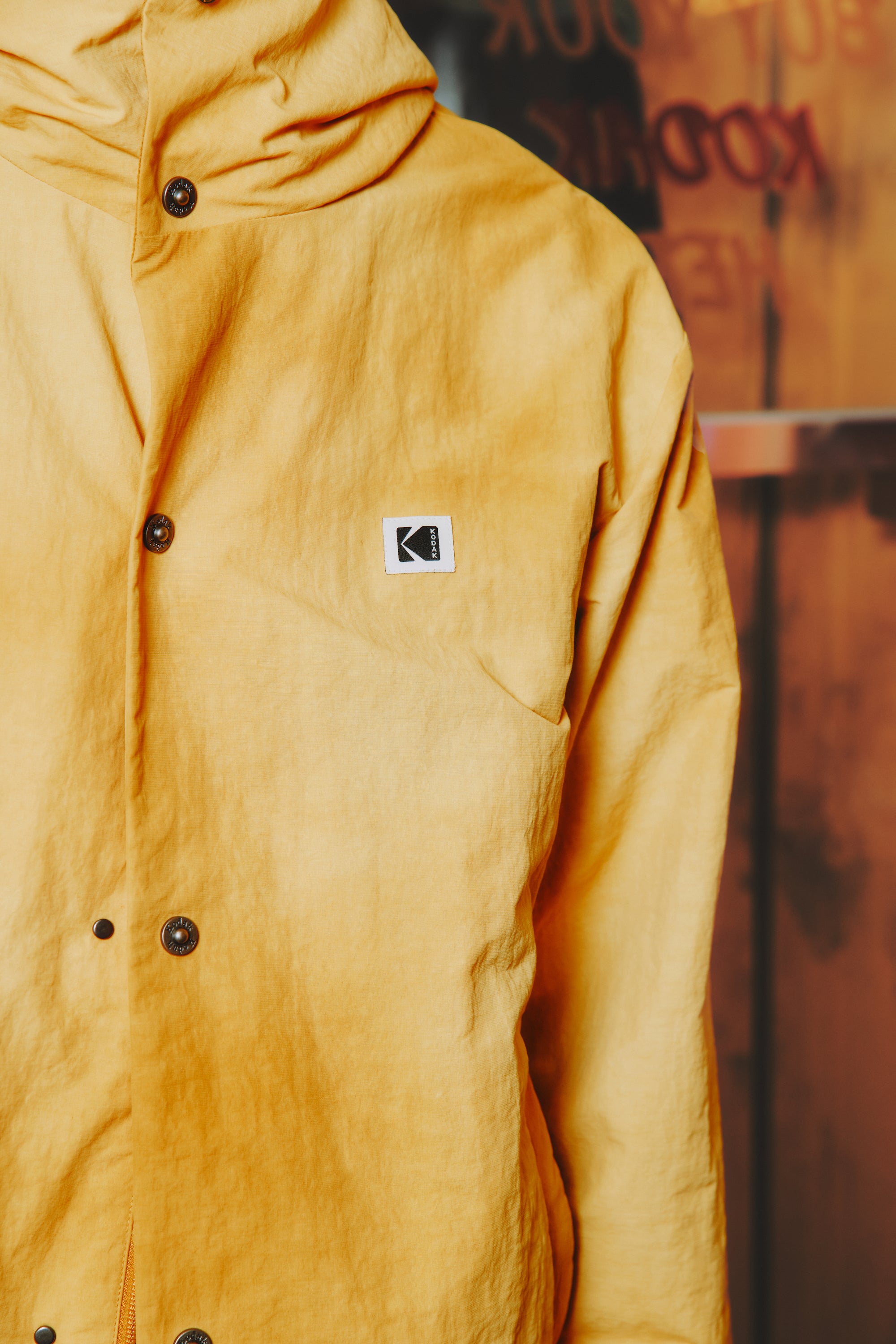 コダカリーダイドフーディジャケット【イエロー】