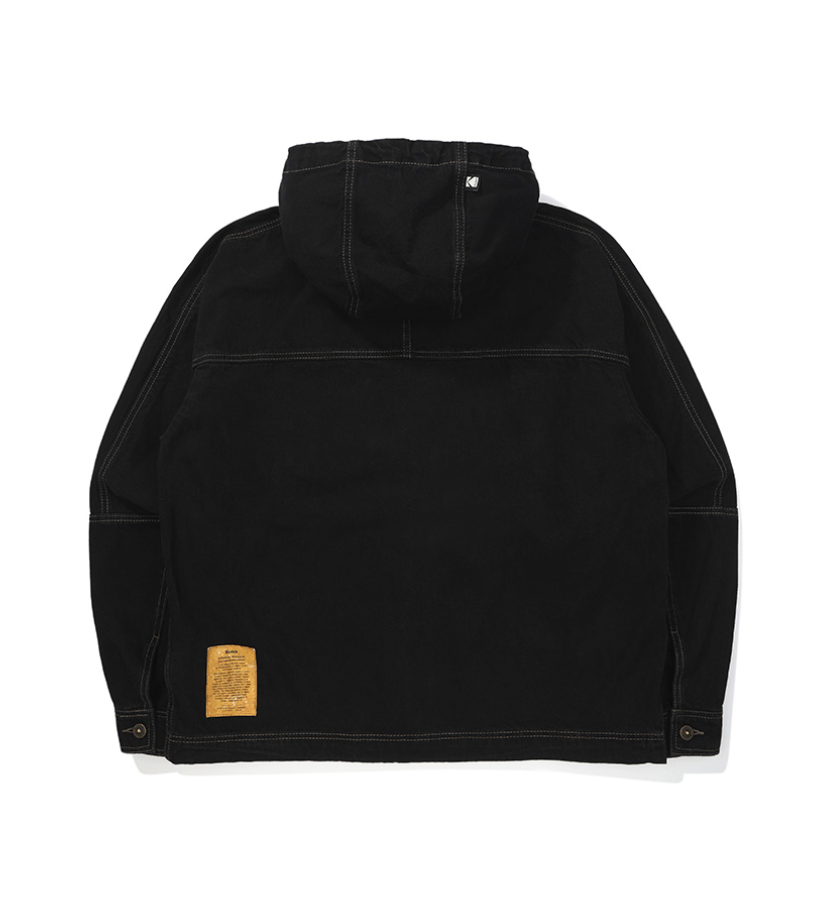 コダカリーデニムフーディジャケット【ブルー】