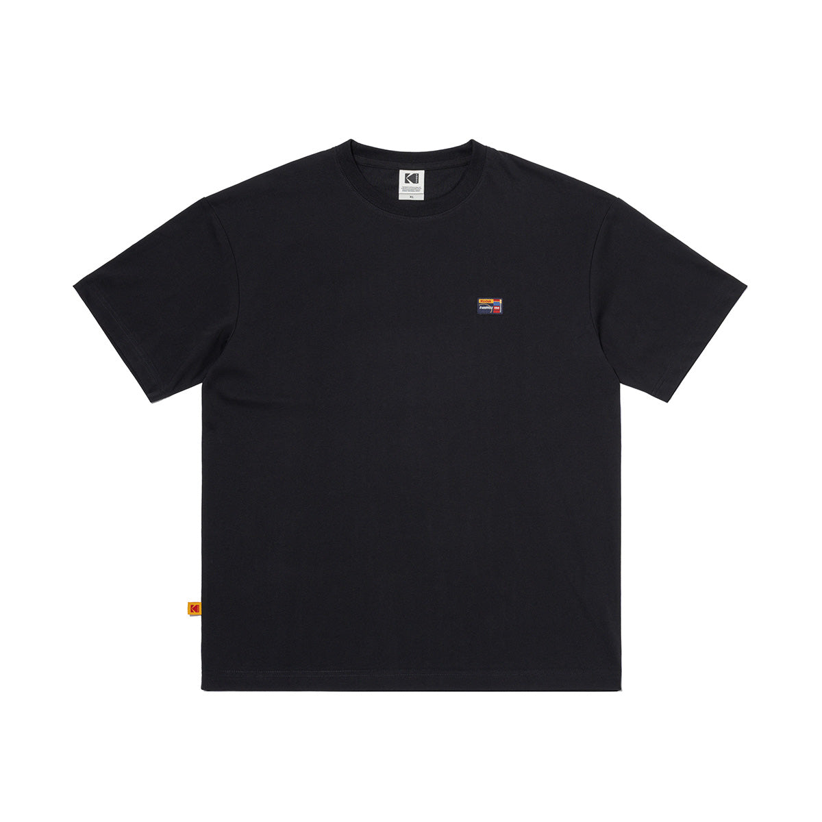 フラッシュフィルムグラフィック半袖Tシャツ【ブラック】