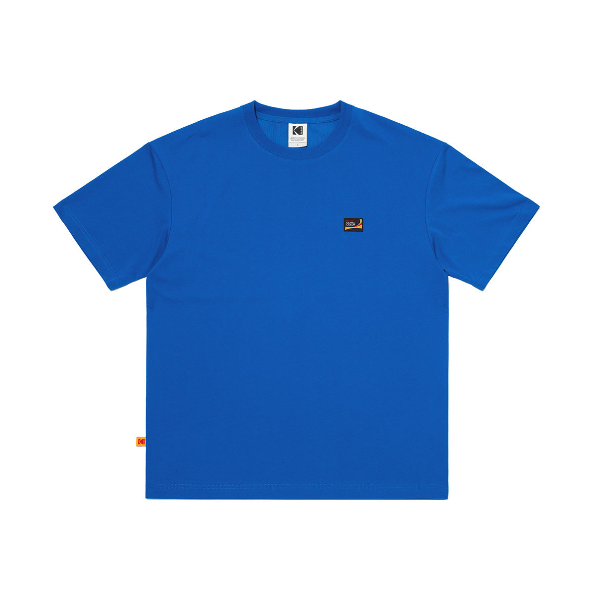 フラッシュフィルムグラフィック半袖Tシャツ【ブルー】