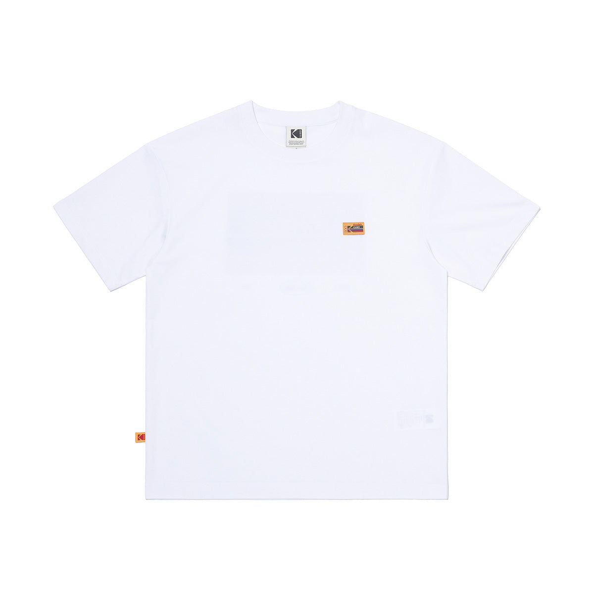 フラッシュフィルムグラフィック半袖Tシャツ【ブルー】