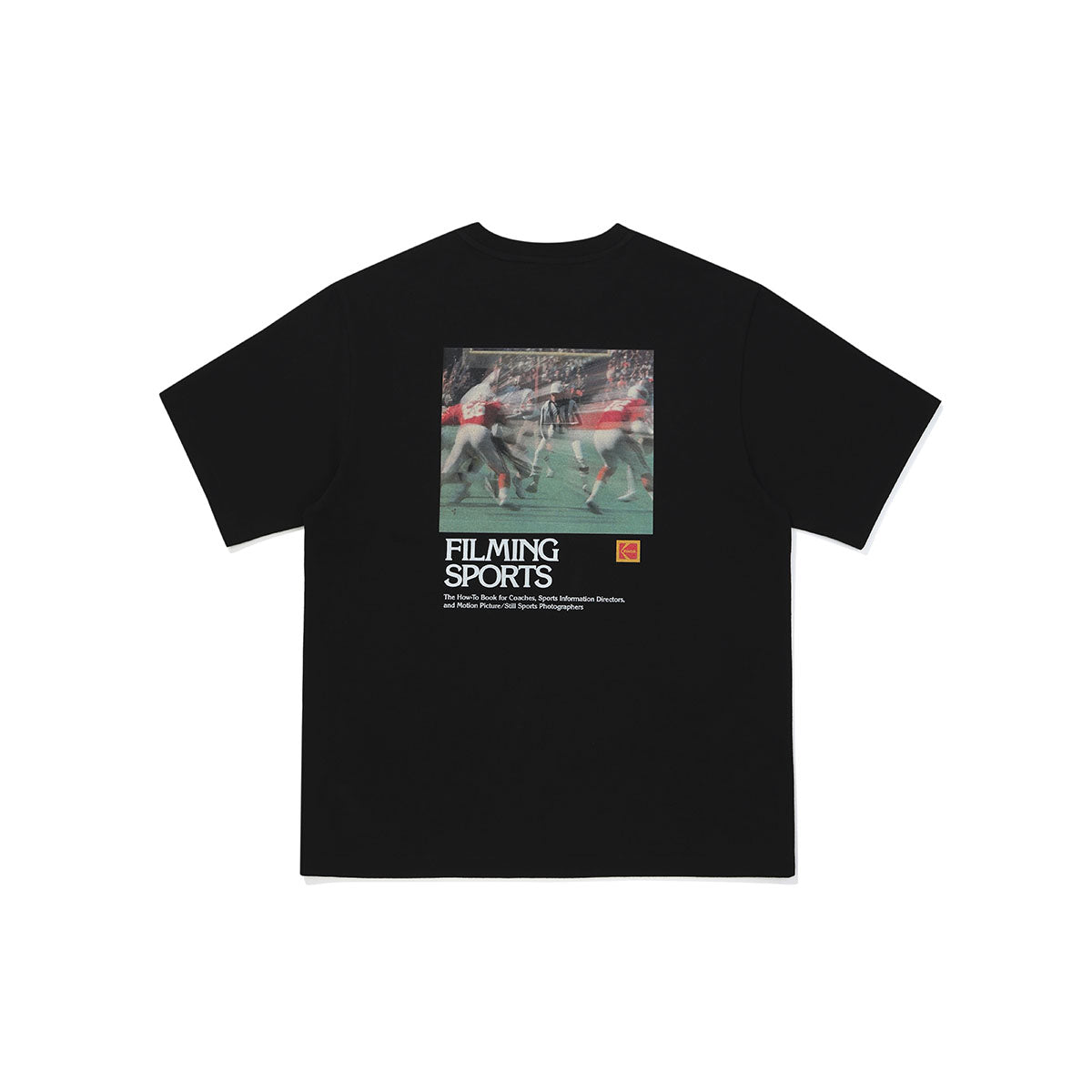フラッシュグラフィック半袖Tシャツ【ブラック】