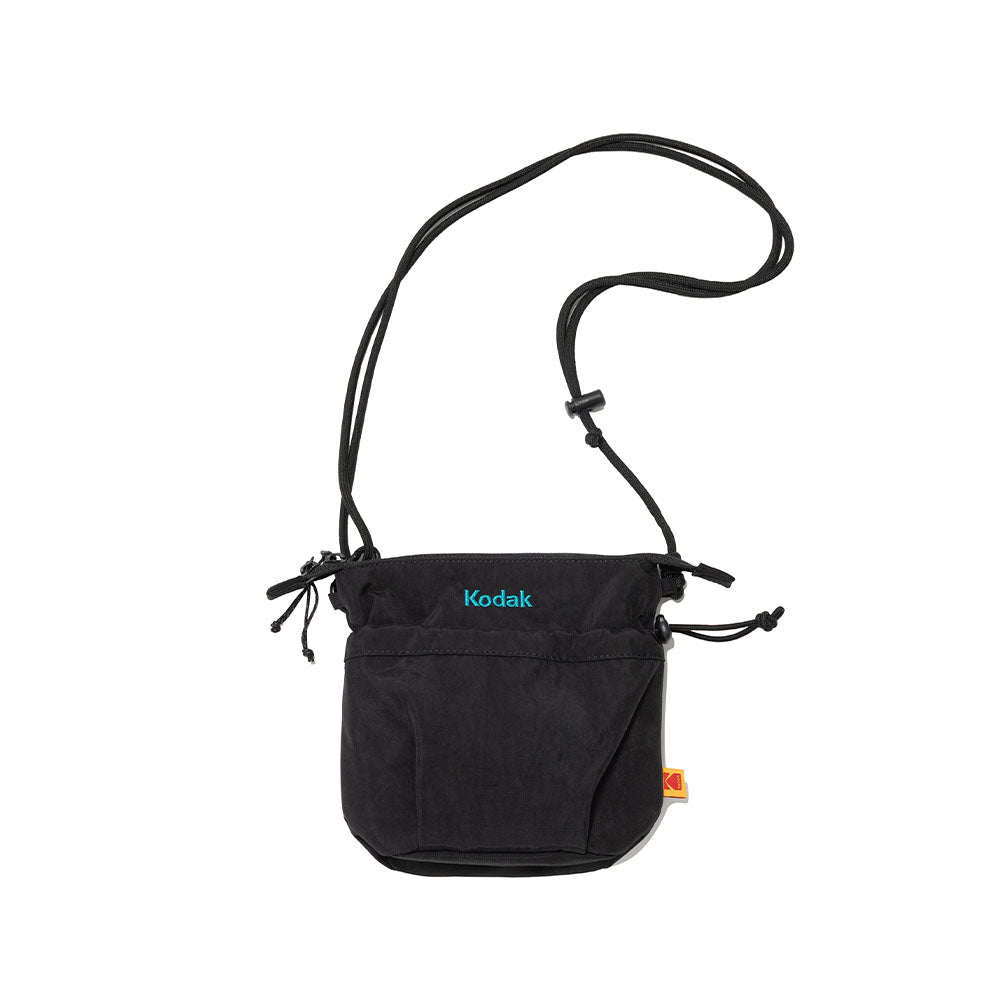 ハーディストリングミニクロスバッグ【ブラック】