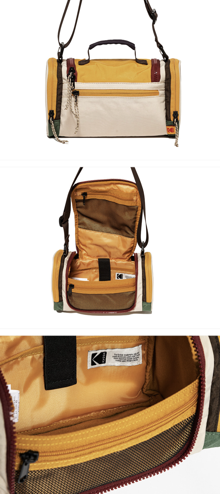 ハーディカメラバッグ【イエロー】