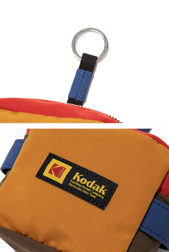 カラーパレット キーリング ポーチ【イエロー】