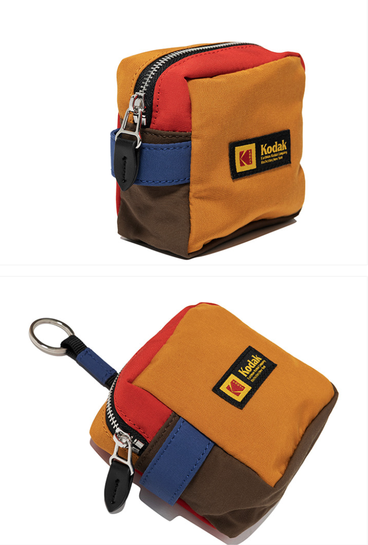 カラーパレット キーリング ポーチ【イエロー】