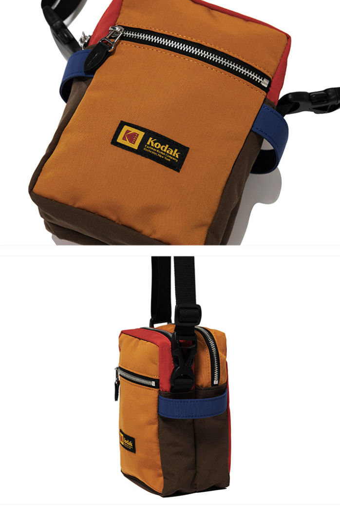 カラーパレット ミニ クロスバッグ【イエロー】