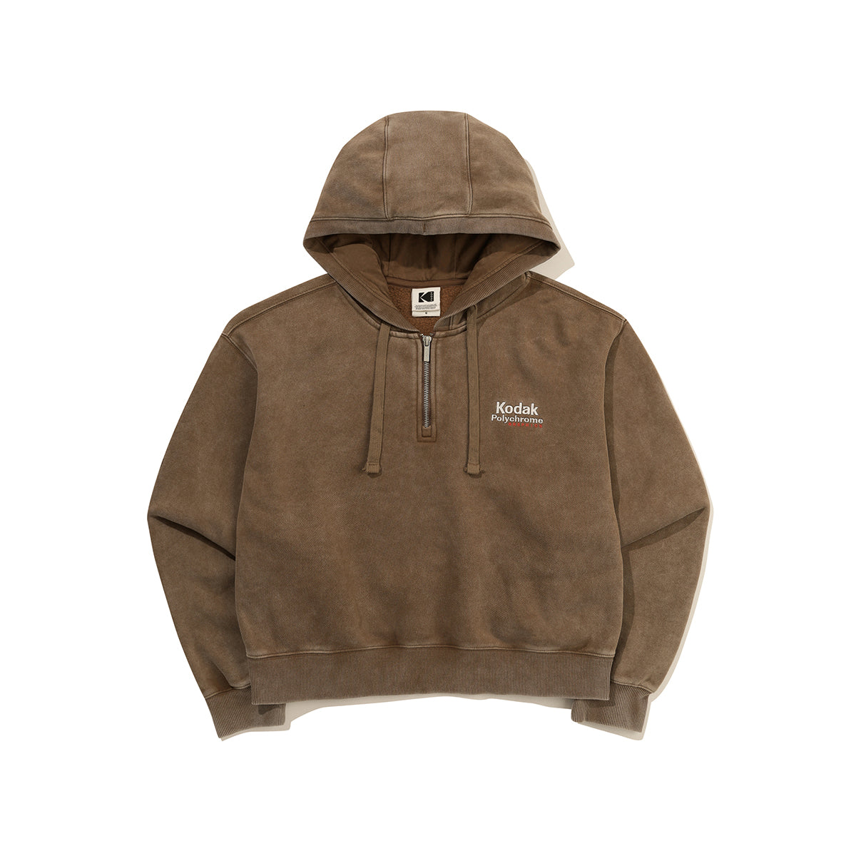 (Women) レインボースノーウォッシュドブラッシュドフーディ【アイボリー】