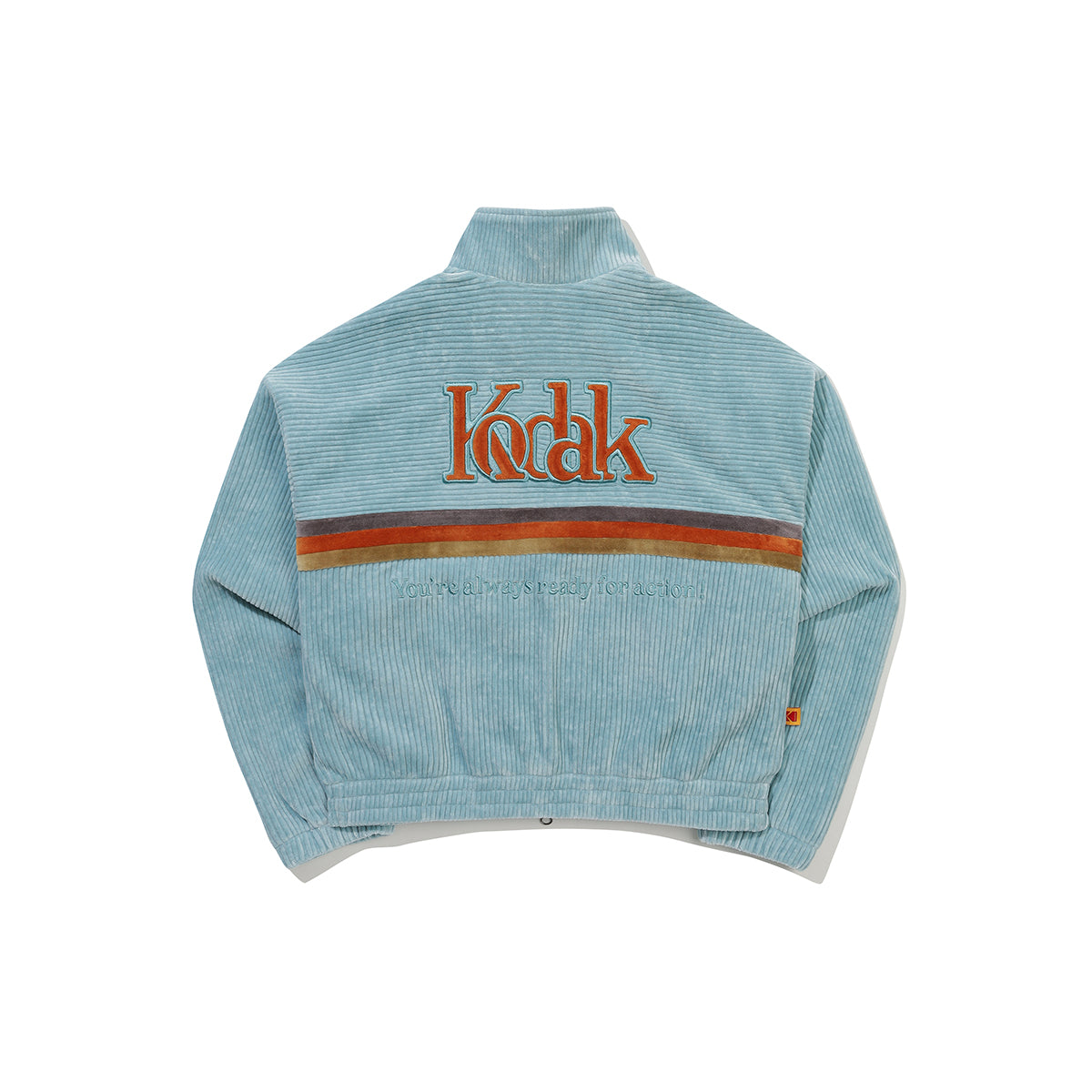 (Women) シネコダックベルベットコーデュロイジップアップ【ブラック】