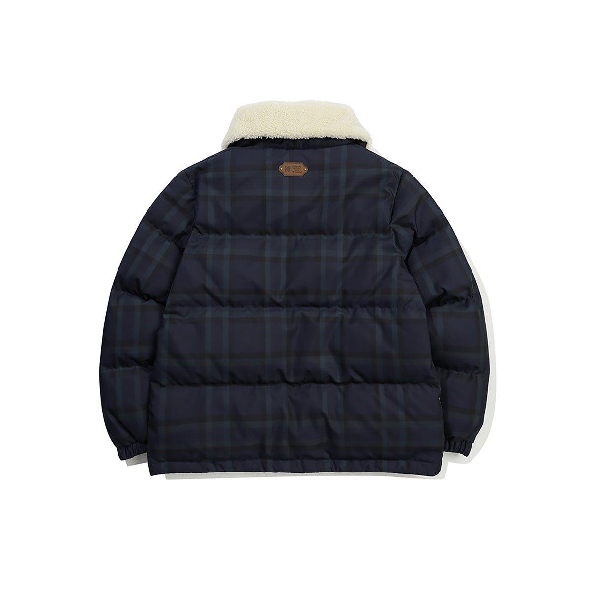 ブラウニークラシックチェックダウンジャケット【ネイビー】