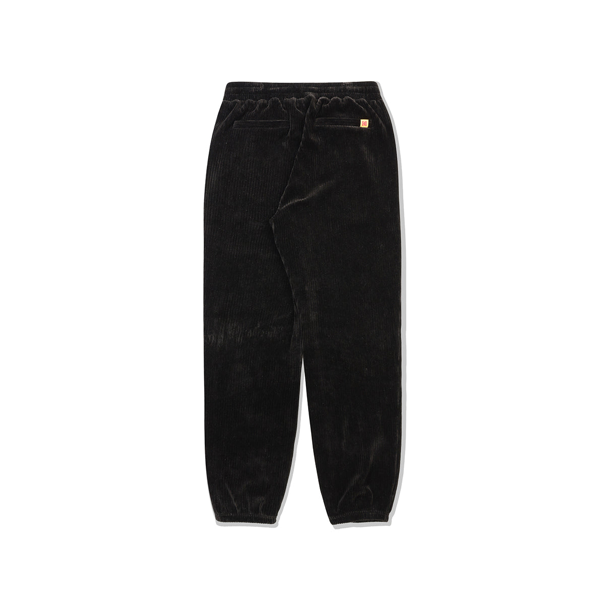 シネコダックベルベットコーデュロイジョガーパンツ【ブラック】