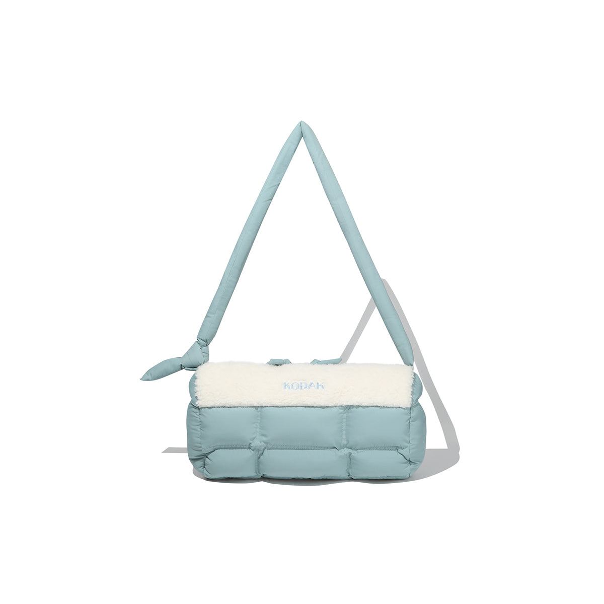 キルテッドラージクロスバッグ【カーキ】